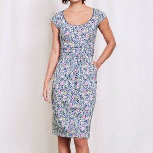 Boden Margot Paisley Jersey Dress